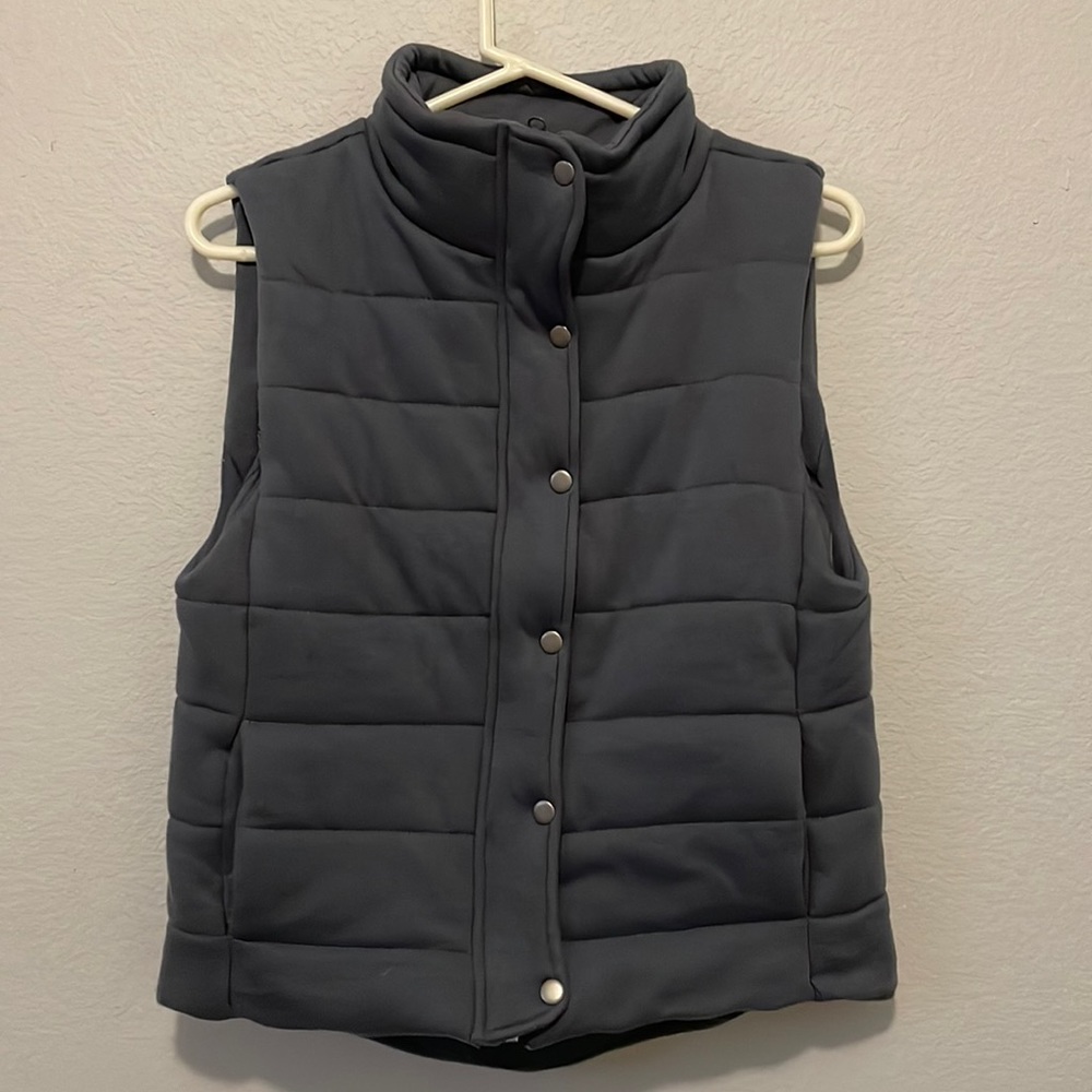 French Quarter Navy Blue Puffy Vest